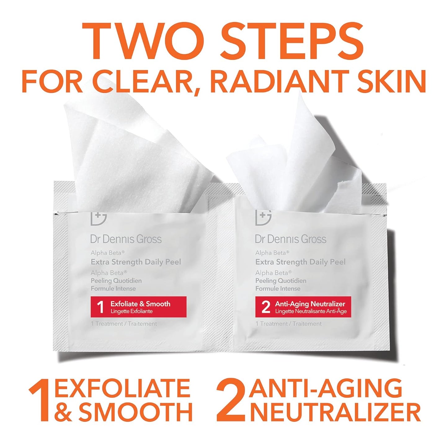Dr. Dennis Gross Alpha Beta Extra Strength Daily Peel 3pzas - Tratamientos para Peeling