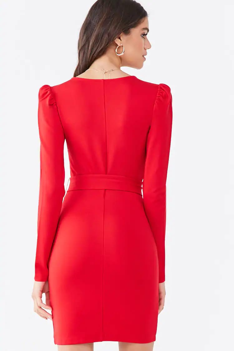 Vestido Rojo - No Stretch - Talla L