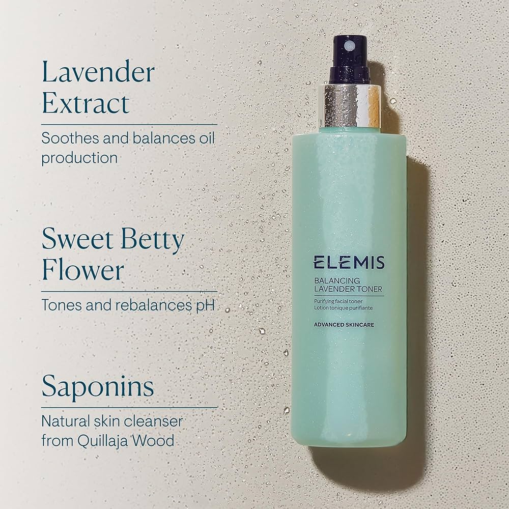 Elemis Balancing Lavender Toner 200ml-  Tonico Purificador de Lavanda