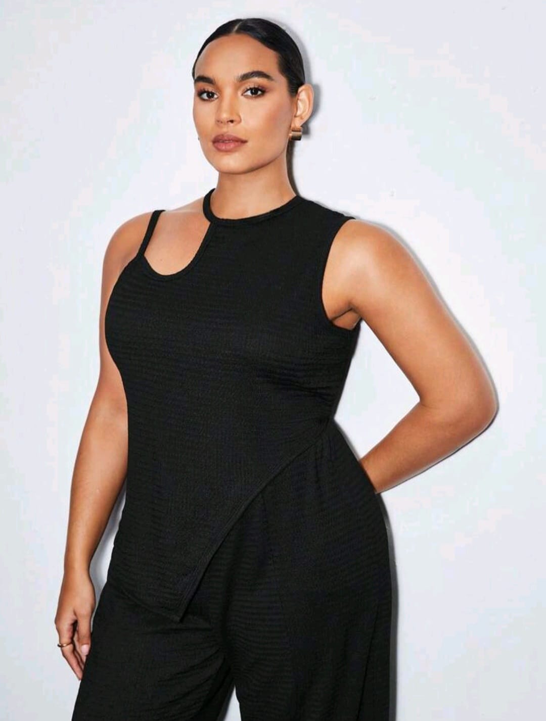 Coordinado Negro - Stretch - Talla XL