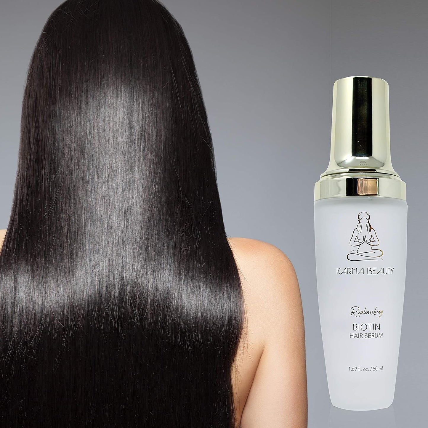 Karma Beauty Biotin Hair Serum 50ml - Suero de Biotina para el Cabello