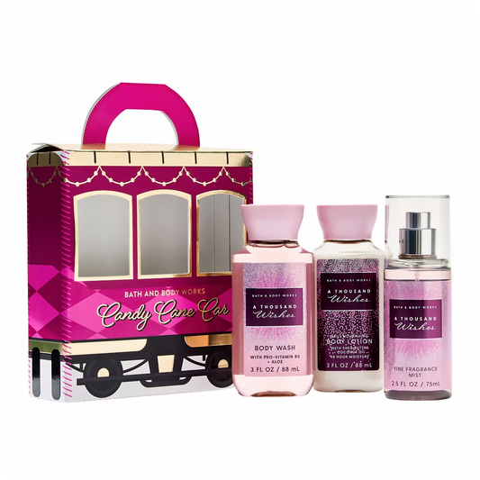 BATH & BODY WORKS Set Mini THOUSAND WISHES (3 Pzas)