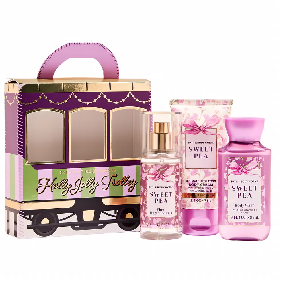 BATH & BODY WORKS Set Mini SWEET PEA (3 Pzas)