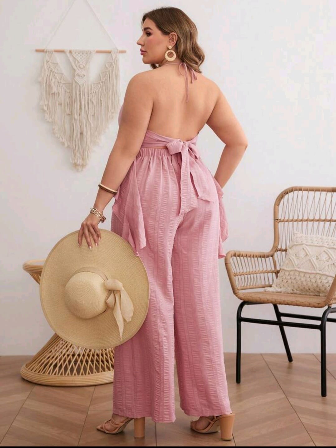 Coordinado Rosa - Poco Stretch - Talla XL