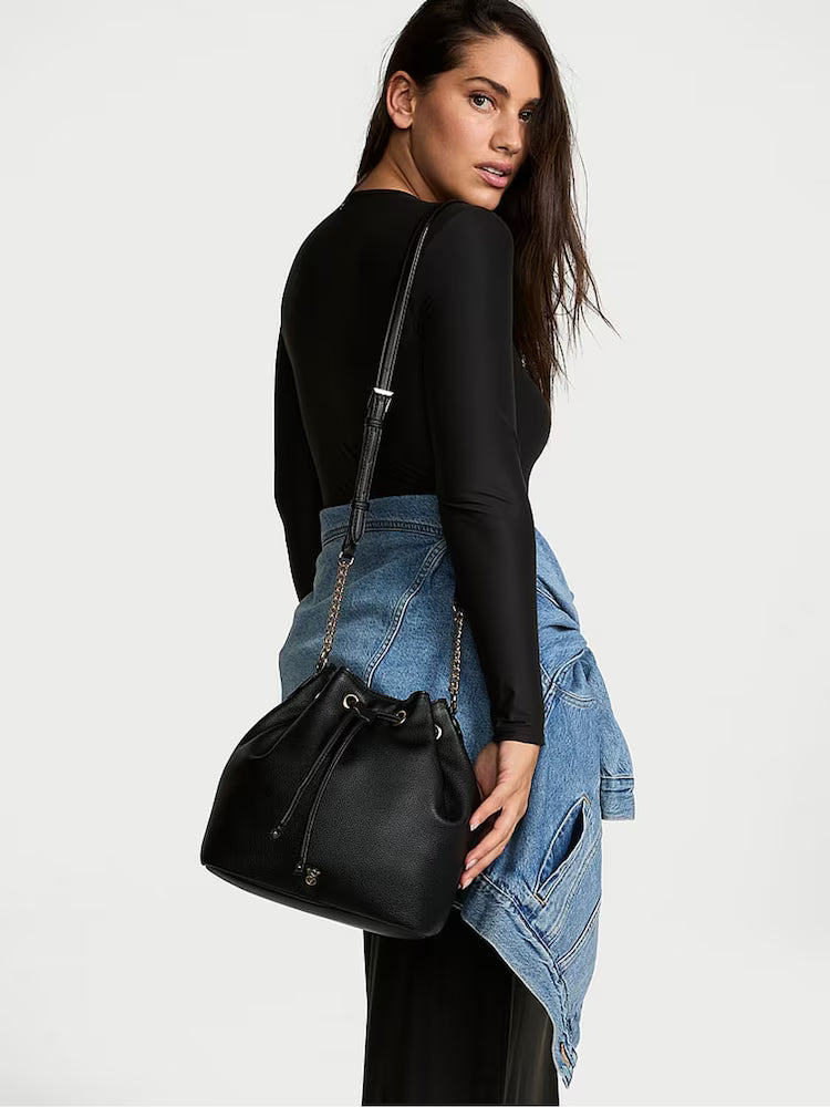 VICTORIAS SECRET Bolso Tipo Bucket - Bombonera