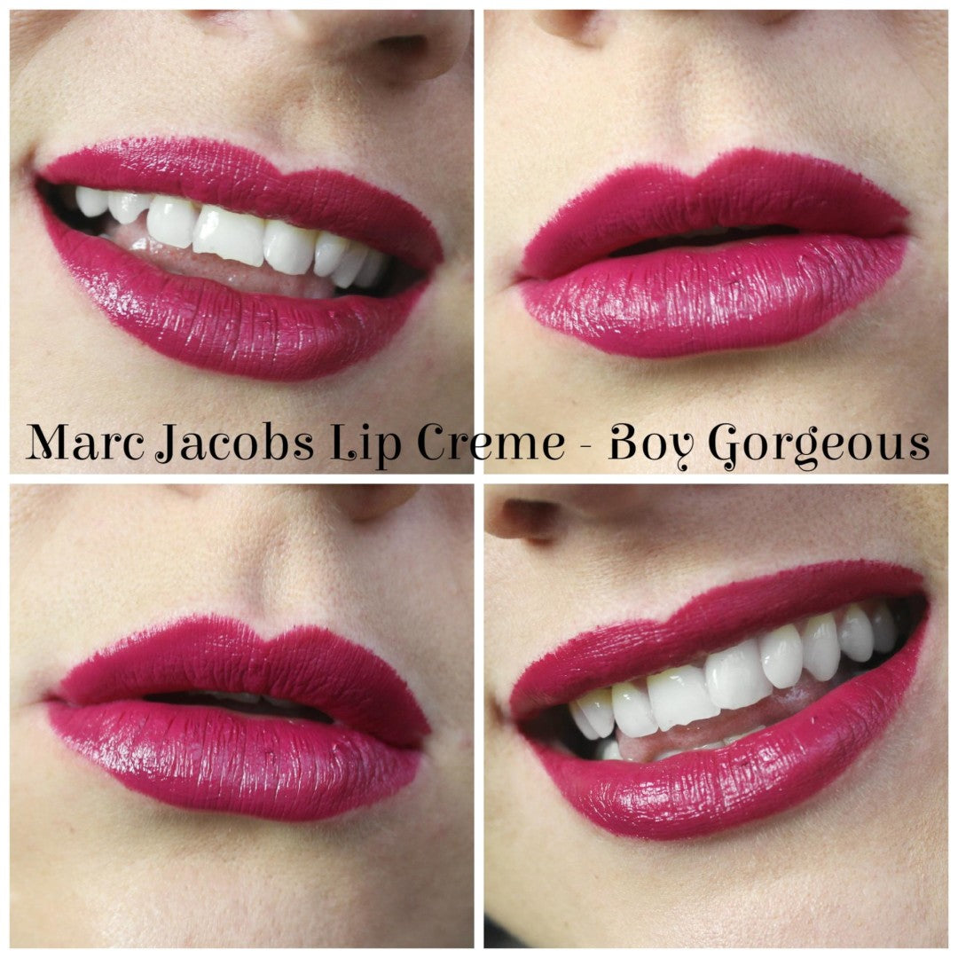 MARC JACOBS Le Marc Lip Creme BOY GORGEOUS - FULL SIZE - Liptick Satinado Cremoso