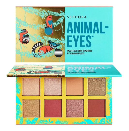 SEPHORA Animal Eyes Holiday Eyeshadow Palette - Paleta de Sombras para Ojos