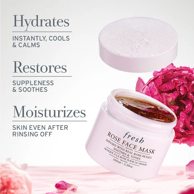 Fresh Rose Face Mask - Mascarilla Facial