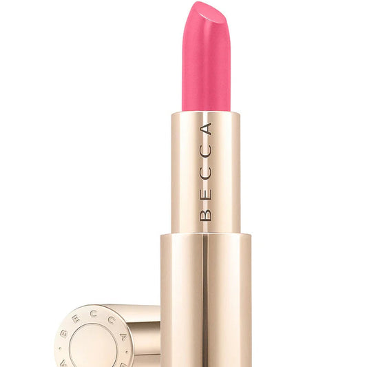 BECCA Ultimate Lipstick LOVE FLAMINGO - FULL SIZE - Lipstick Satinado