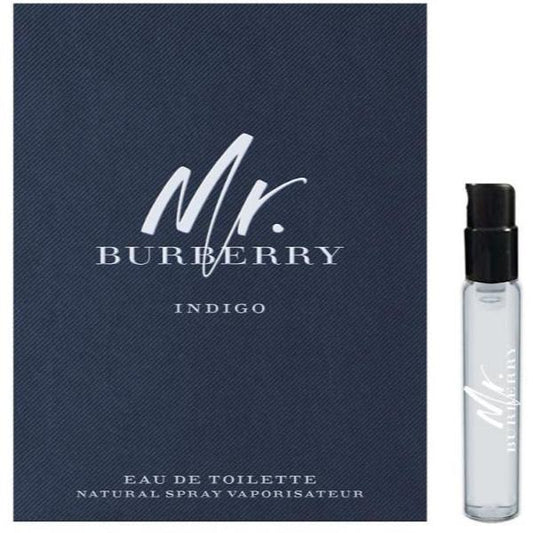 Mr Burberry Indigo EDT 2ml Vial para El