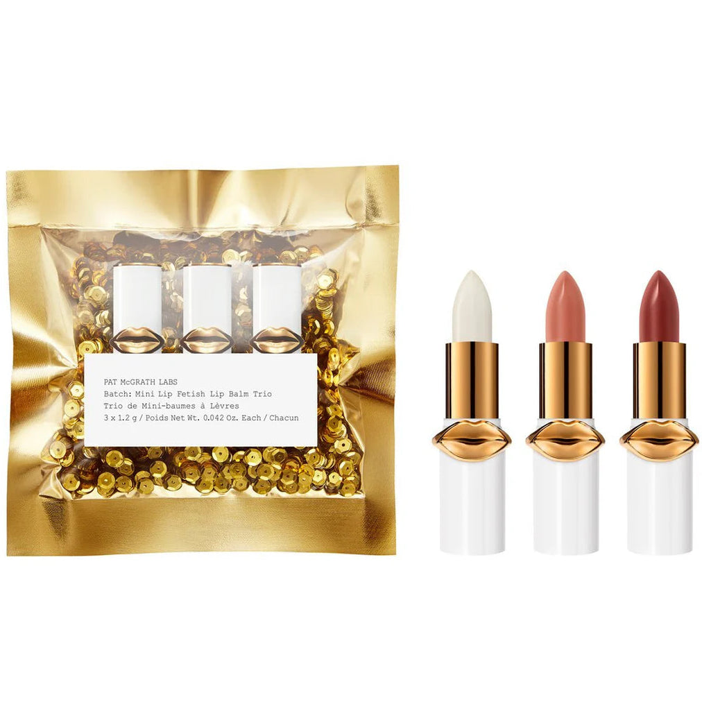 PAT McGRATH LABS Mini Lip Fetish Balm Trio - MINI Balsamos en Trio