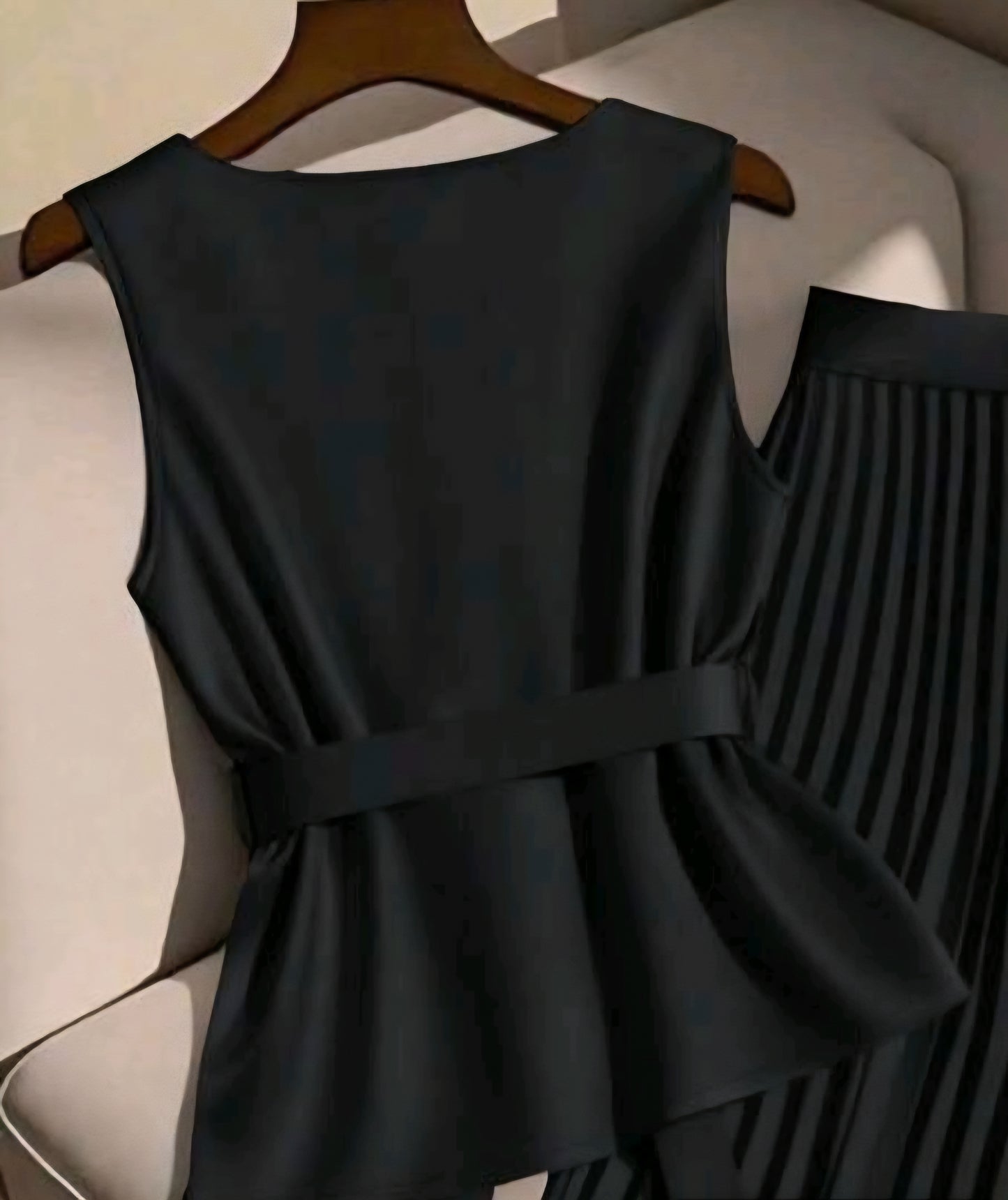 Coordinado Negro  - Poco Stretch - Talla XL