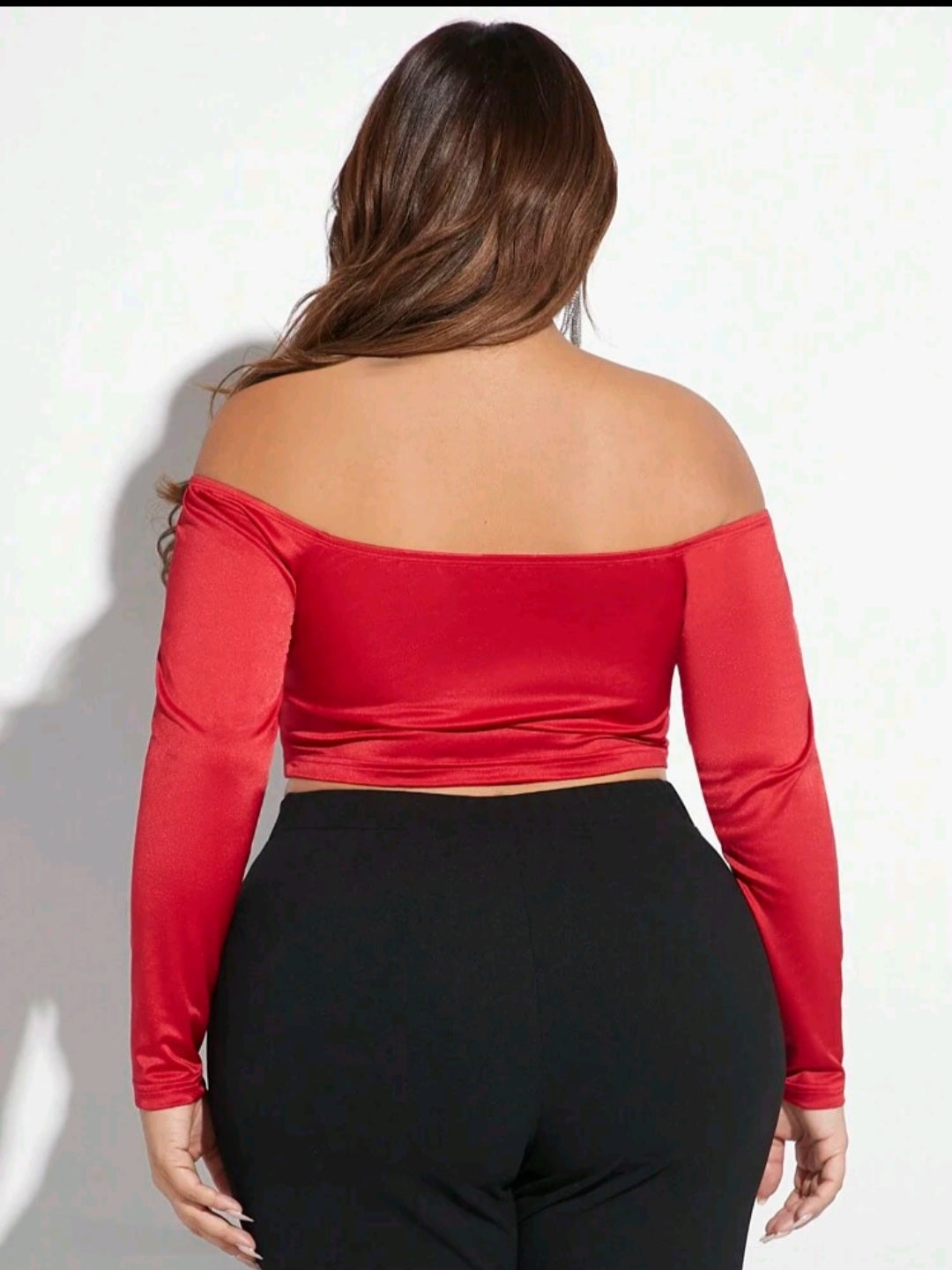 Top Rojo - Stretch -  Talla XL