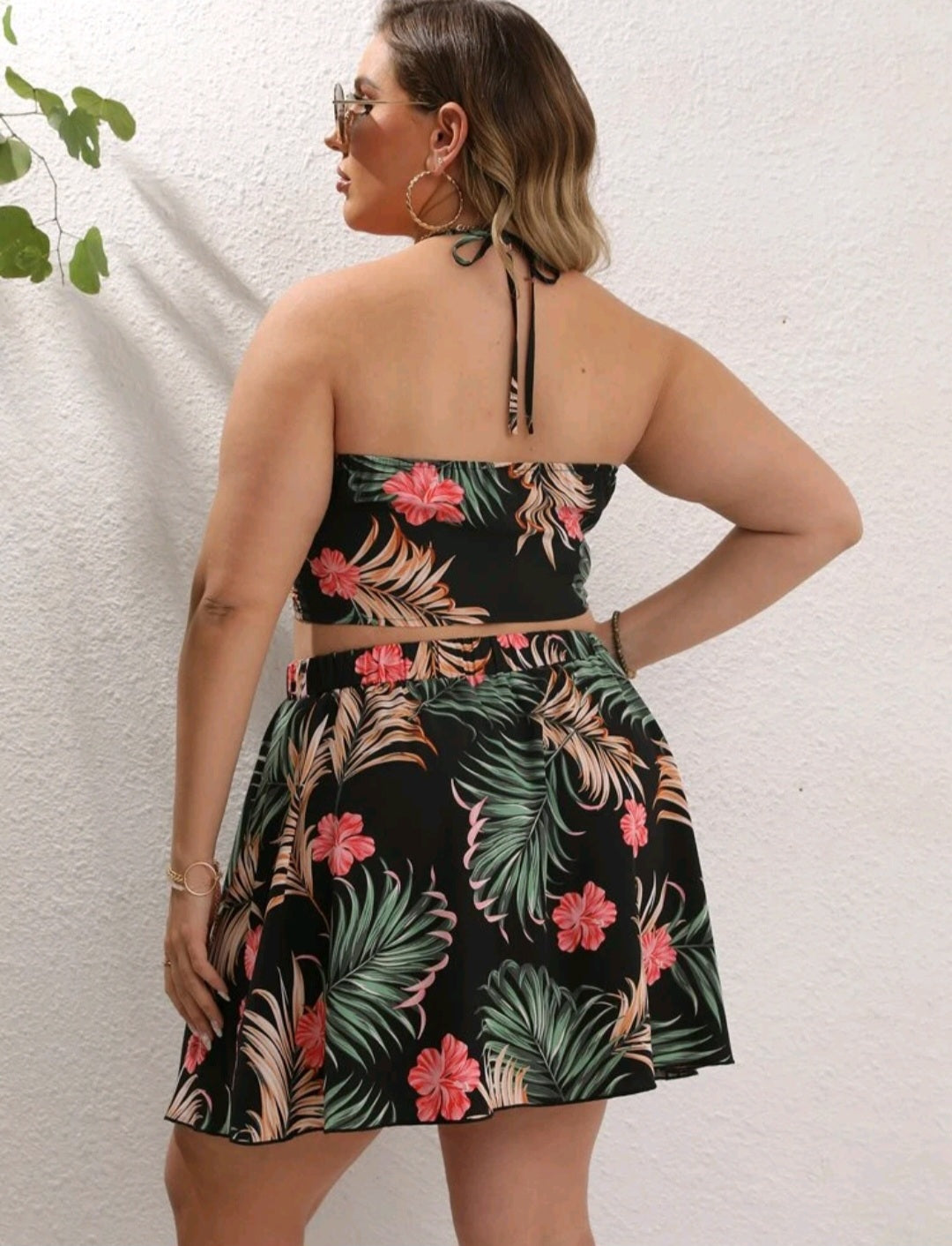 Coordinado Tropical - No Strech - Talla XL