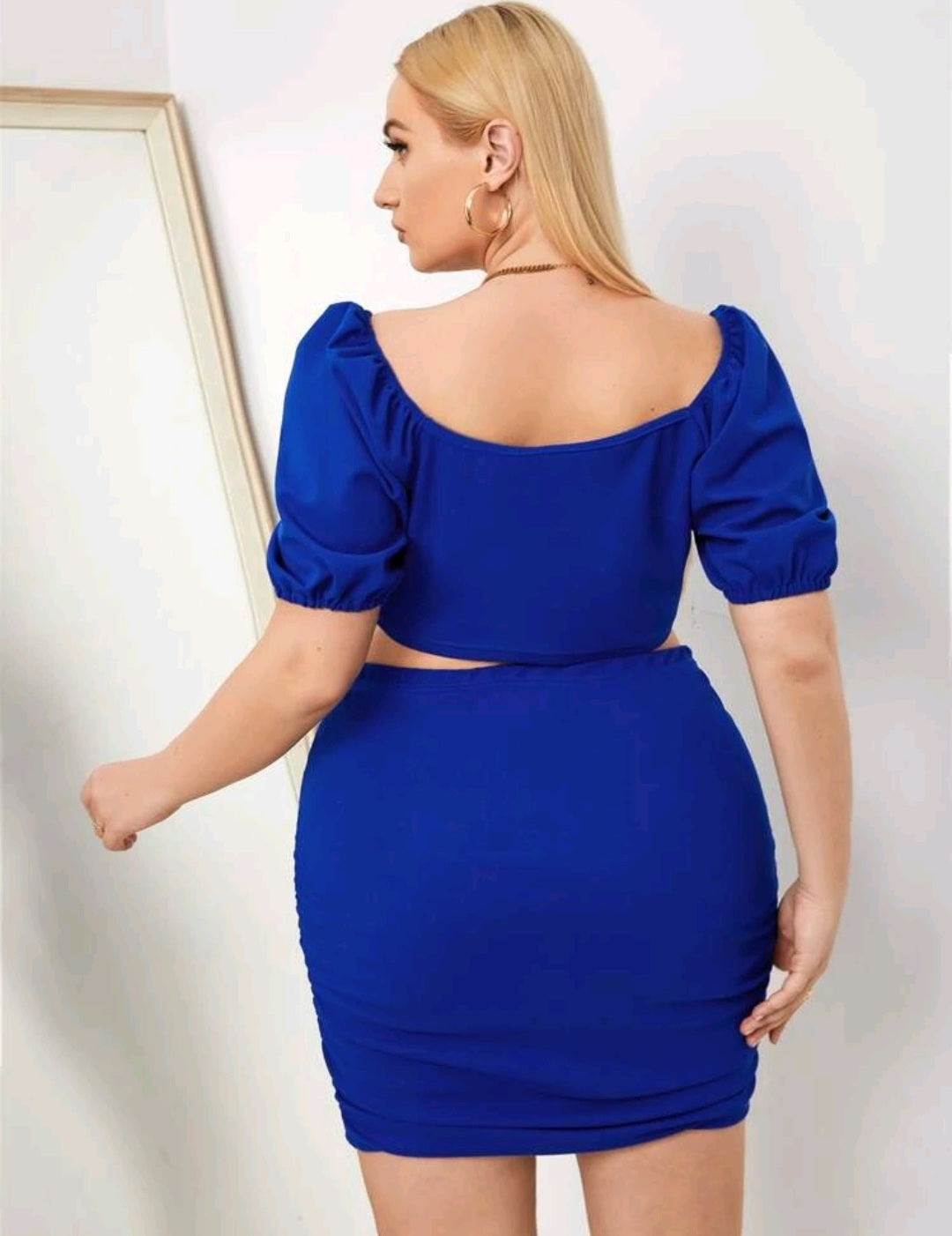 Coordinado Azul Royal - Stretch - Talla XL