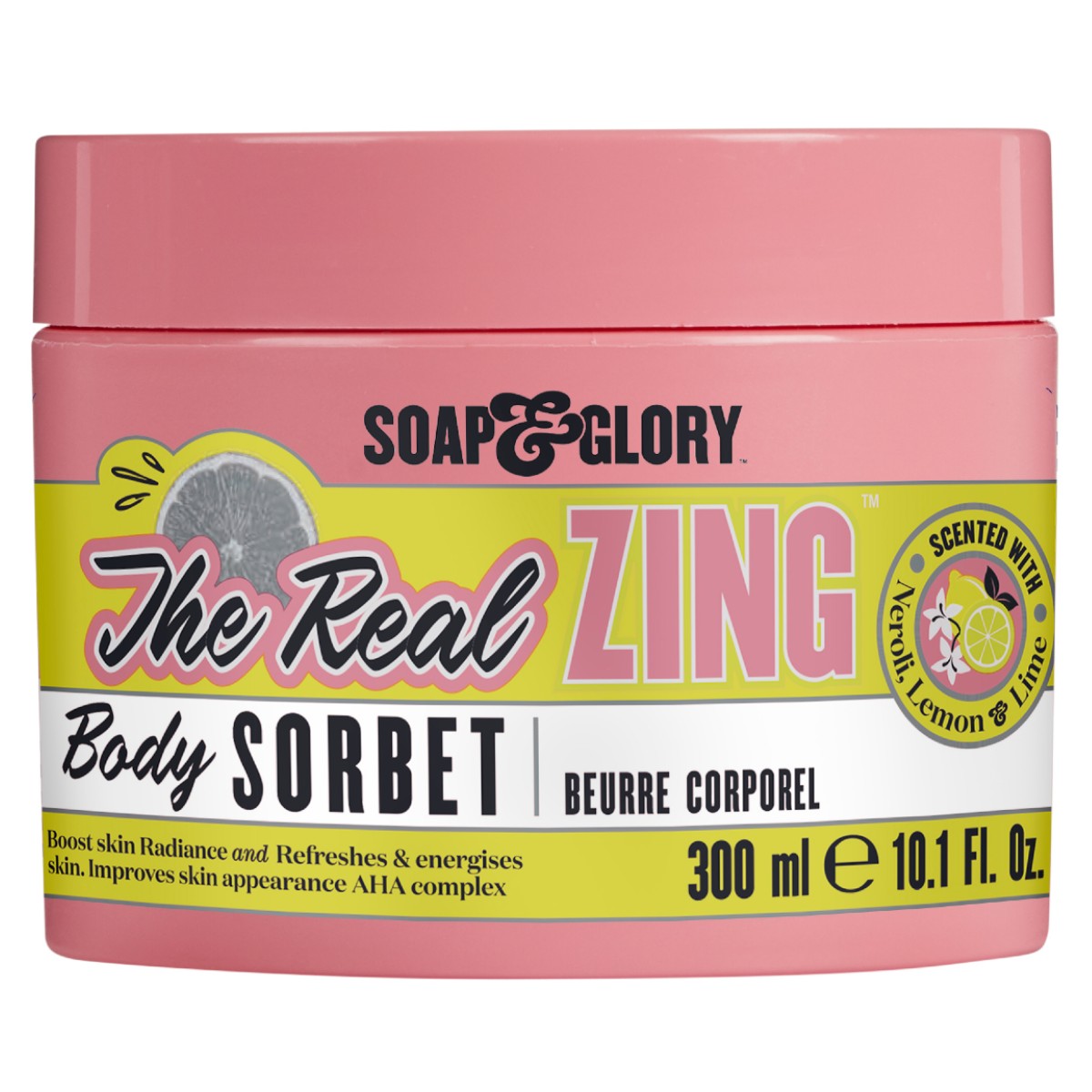 Soap & Glory The Real Body Sorbet ZING 300ml - Crema Hidratante