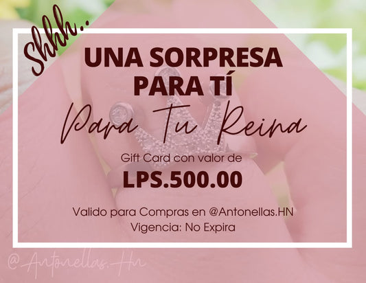 Antonella´s Hn Gift Card