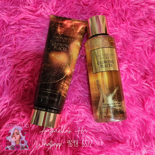 Victoria´s Secret Set Crema & Splash GLOWING PLACES