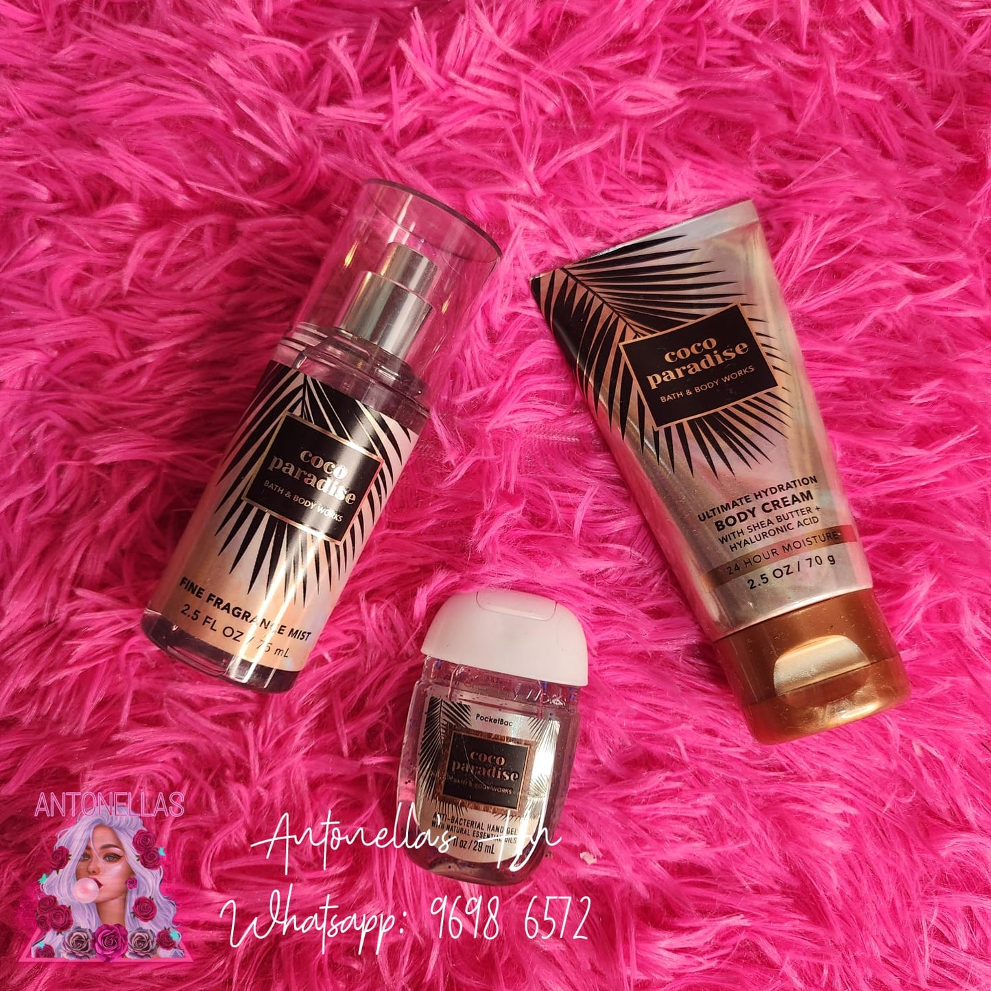 Bath & Body Works Set Mini COCO PARADISE