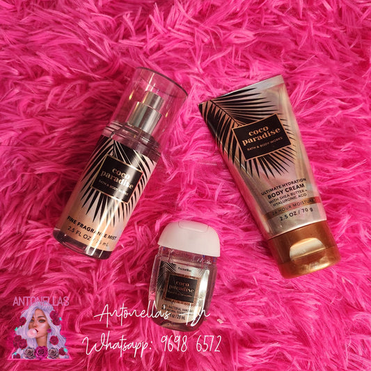 Bath & Body Works Set Mini COCO PARADISE