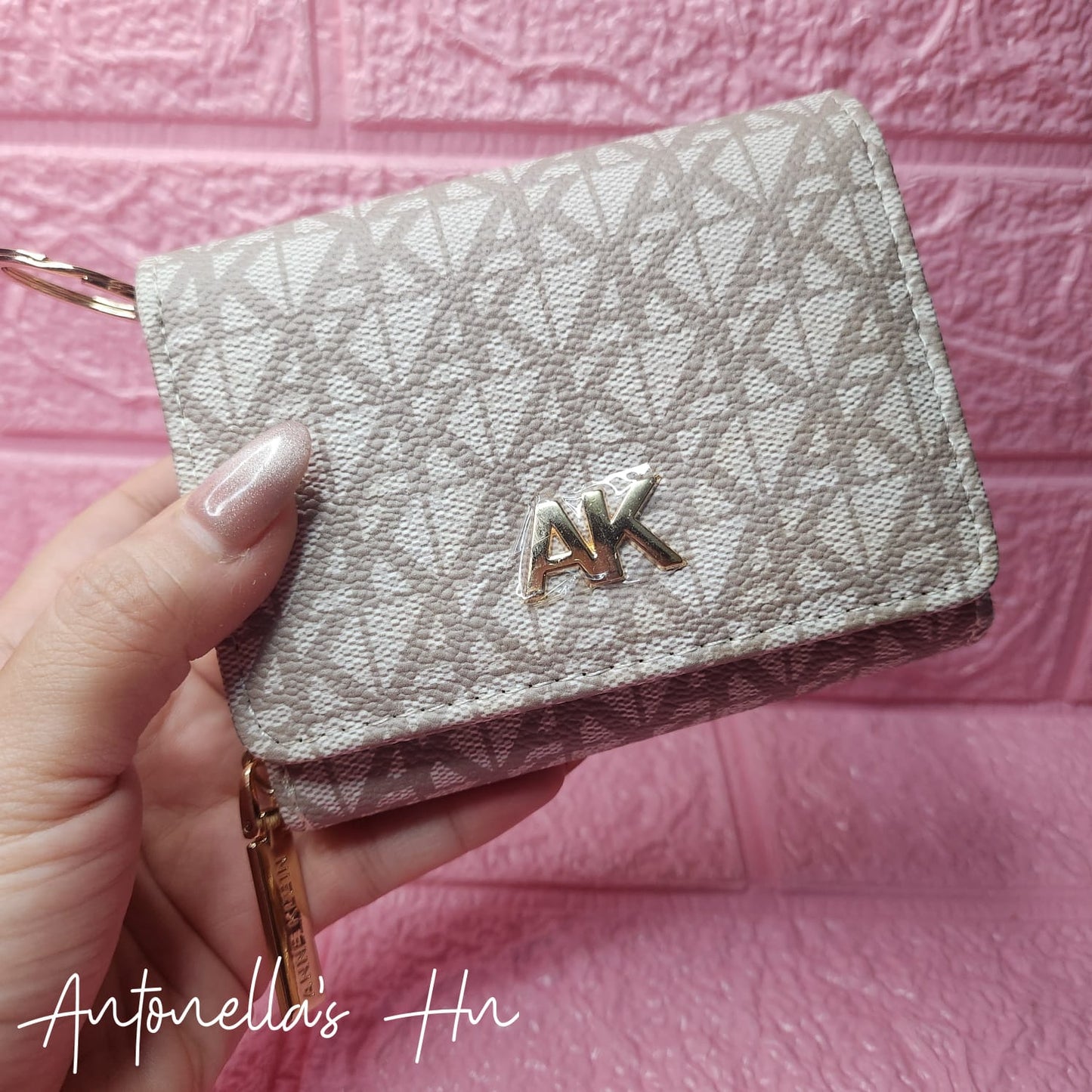 Anne Klein Monedero Pequeño Beige