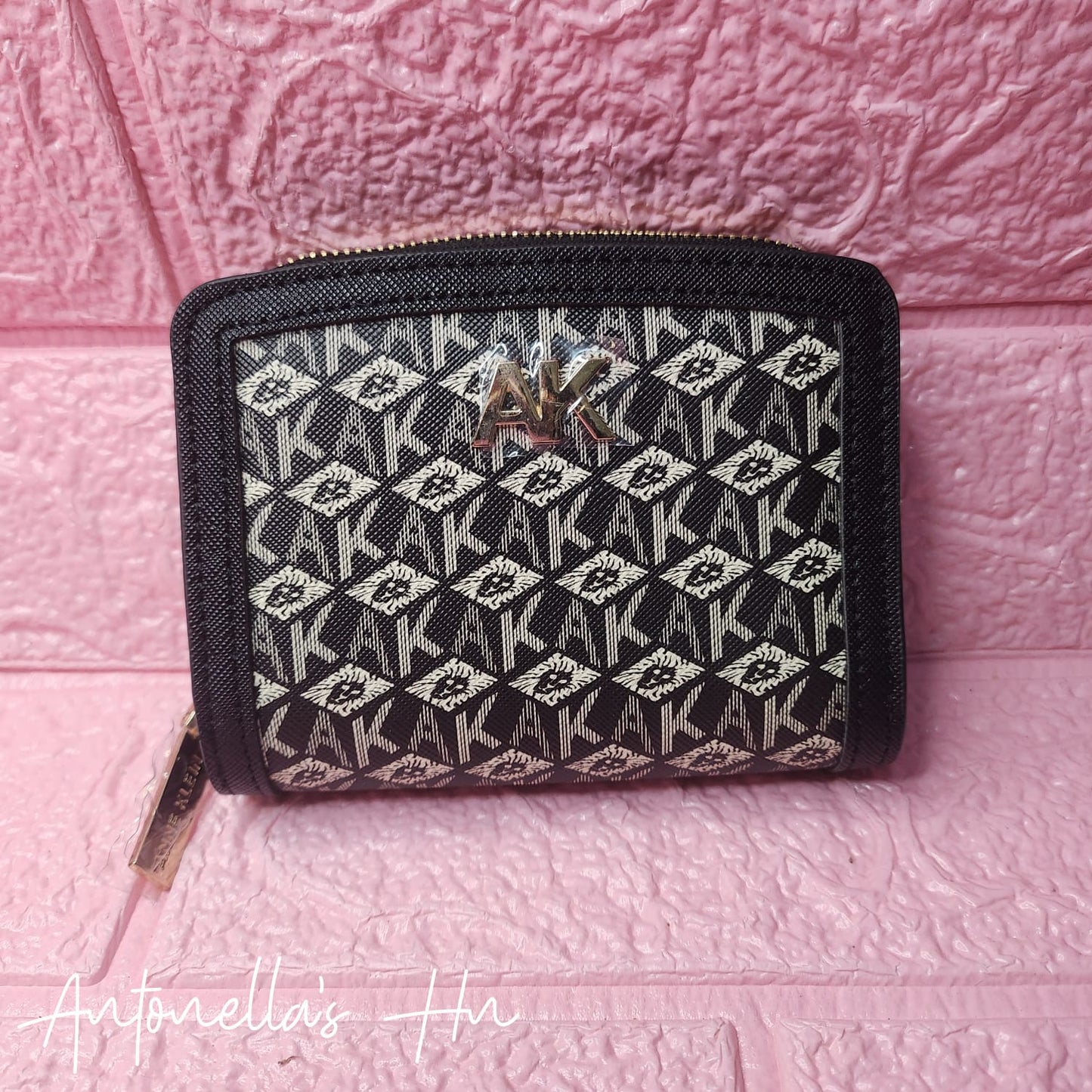 Anne Klein Monedero Color Beige/Negro