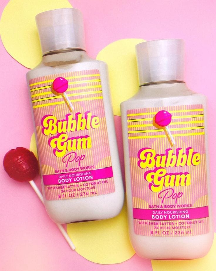 Bath and Body Works BUBBLE GUM - Crema Hidratante