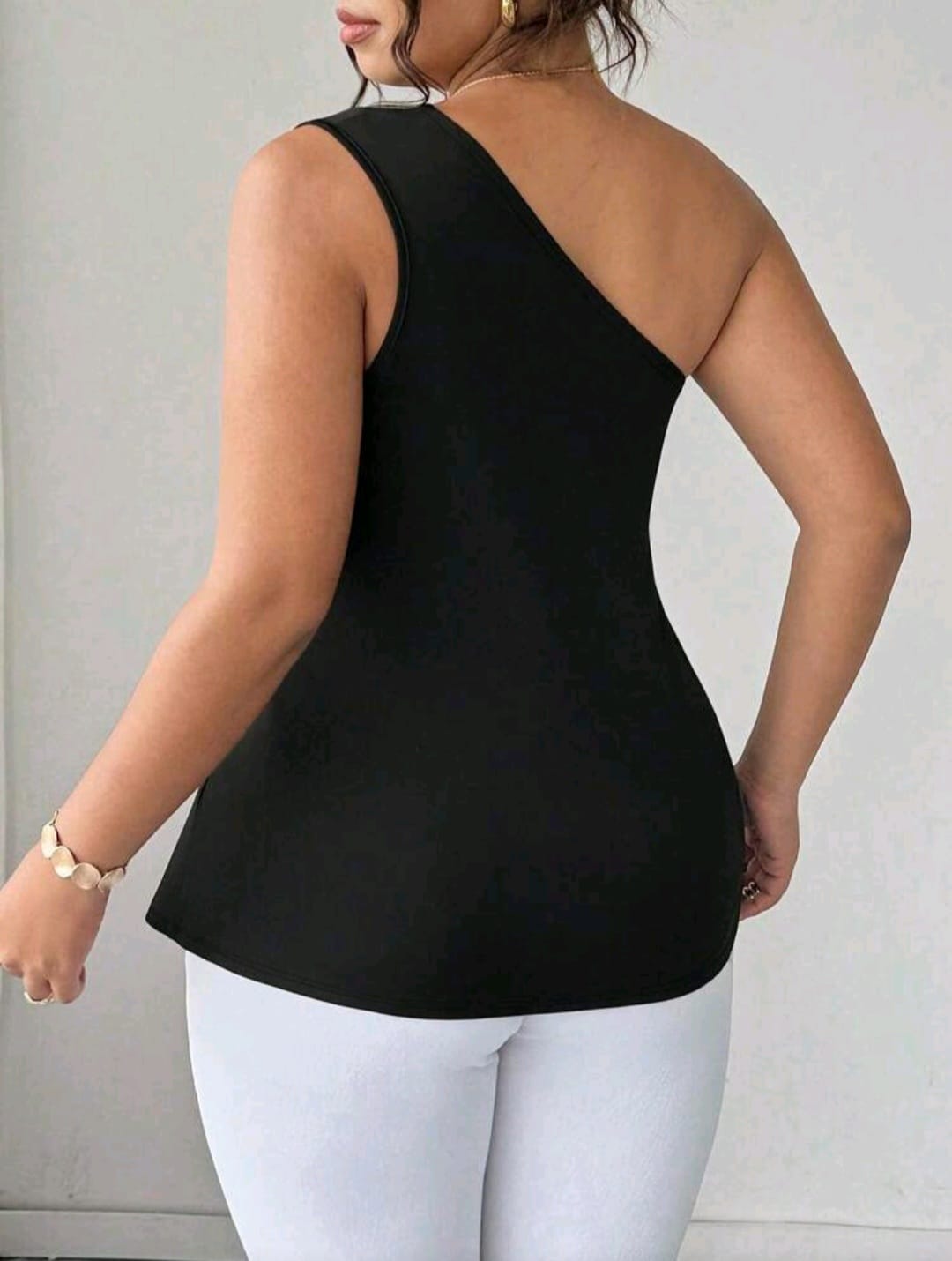 Top Negro- Stretch -  Talla XL