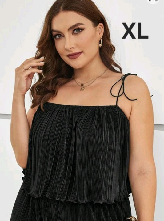 Top Negro -  Strech - Talla XL