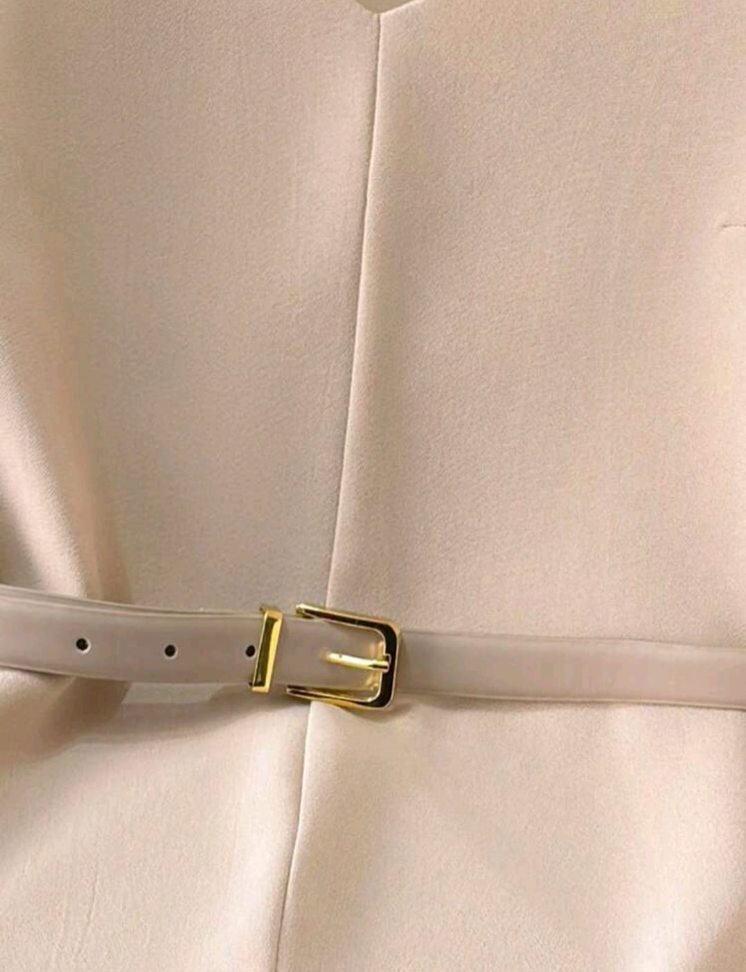 Top Beige- No Stretch -  Talla XL - Incluye Faja