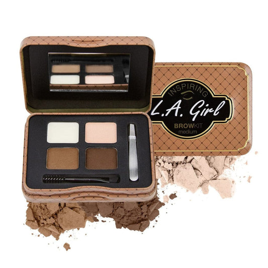 LA GIRL Inspiring Brow Kit Medium - Kit para Definición de Cejas