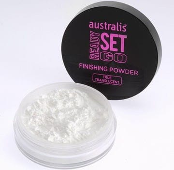 AUSTRALIS Ready Set Go Pressed Finishing Powder FULL SIZE - Polvo Suelto Traslucido