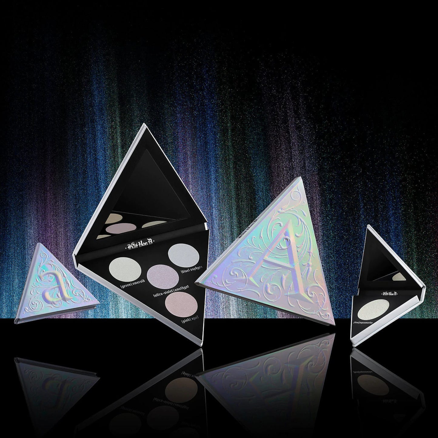 KAT VON D The Alchemist Holographic Palette - Paleta Holografica Iluminadora y Sombras para Ojos