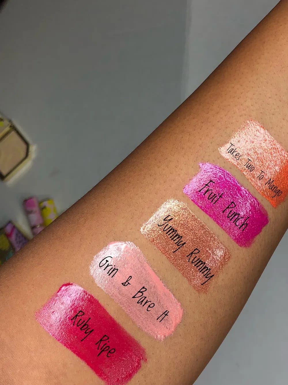 TOO FACED Tutti Frutti Juicy Fruits Comfort Lip Glaze - FULL SIZE - Lipgloss