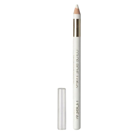 LOREAL PARIS Eyeliner Colour Riche WHITE - FULL SIZE - Delineador Blanco con Esponja para Difuminar
