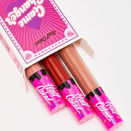 HALF CAKED Game Changer Lip Fondant Trio FULL SIZE - Trio de Lips Matte