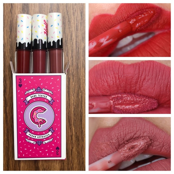HALF CAKED Game Changer Lip Fondant Trio FULL SIZE - Trio de Lips Matte