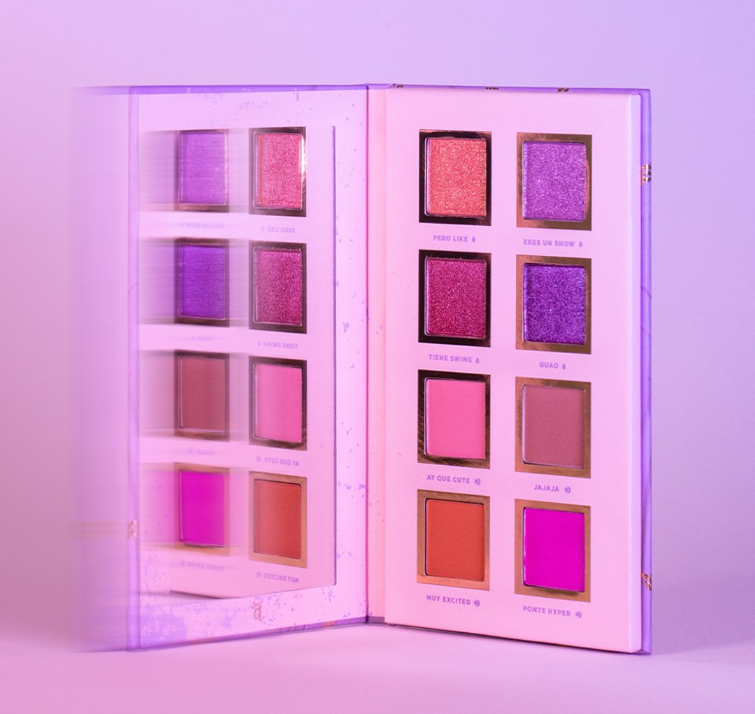ALAMAR COSMETICS Spanglish Pressed Pigment - Paleta de Sombras Pigmento para Ojos