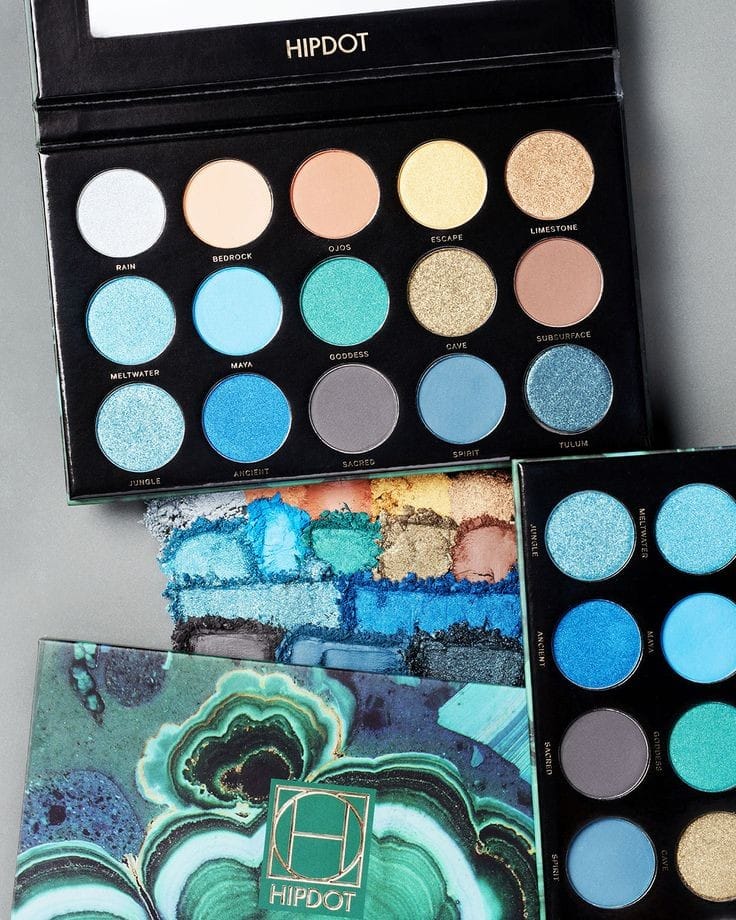 HIPDOT Cenote Eyeshadow Palette - Paleta de Sombras para Ojos
