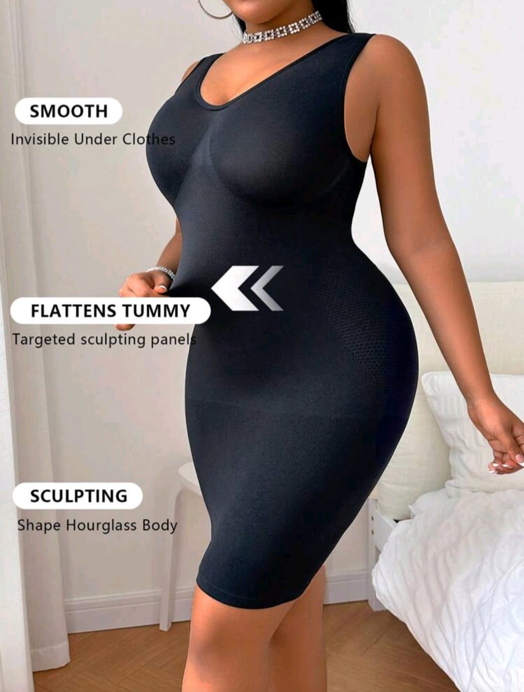 Vestido Faja Moldeadora  - Talla 1XL