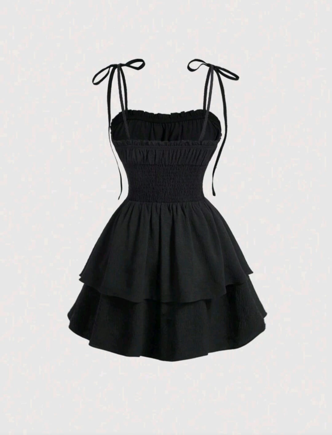 Vestido Negro - Stretch - Talla XL