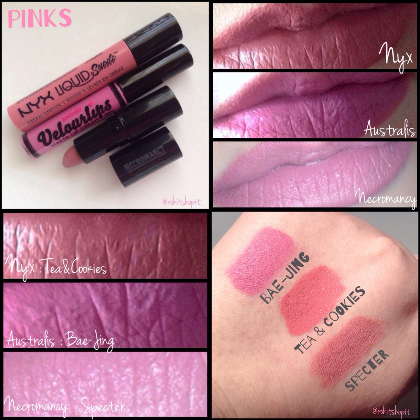 AUSTRALIS Velourlips Matte Tono Bae Jing