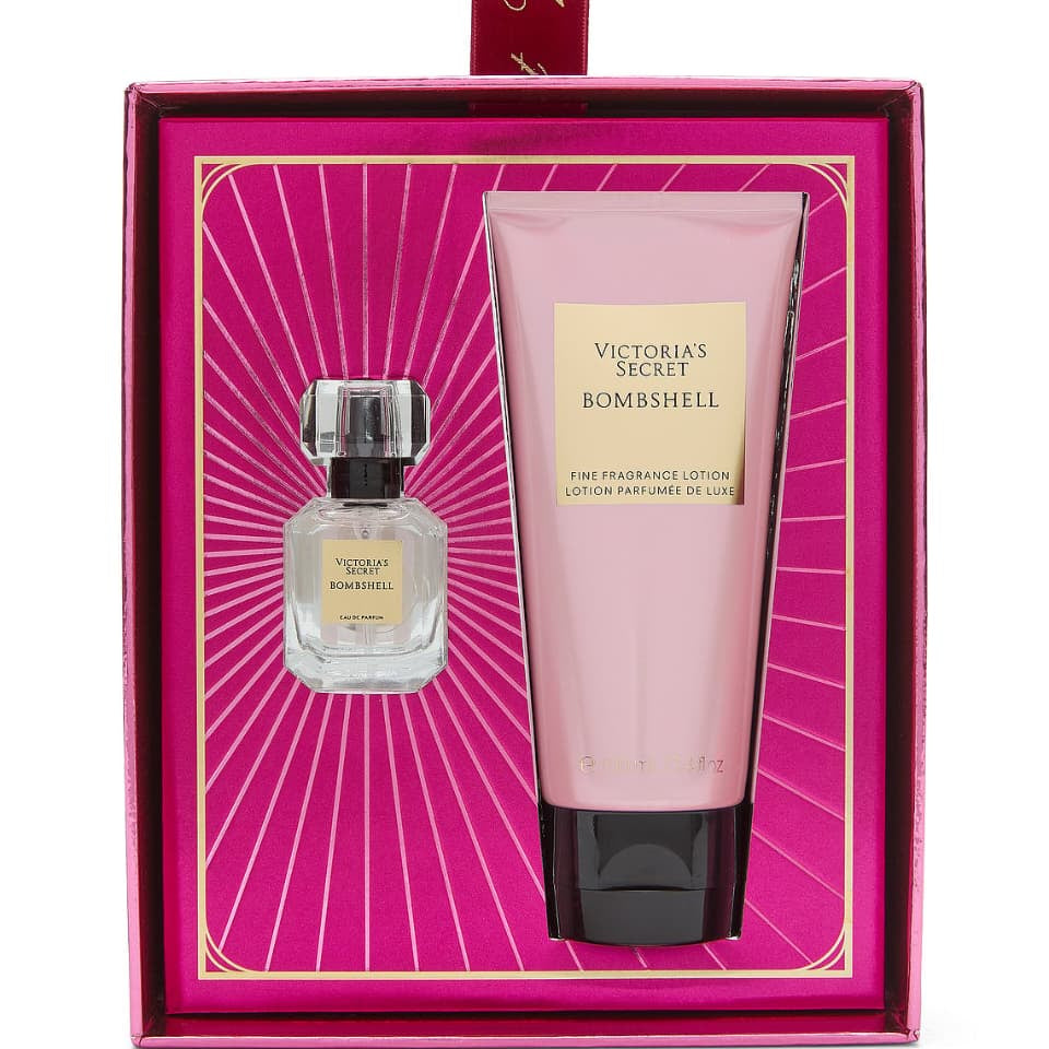 VICTORIAS SECRET Set Mini Perfume & Crema BOMBSHELL