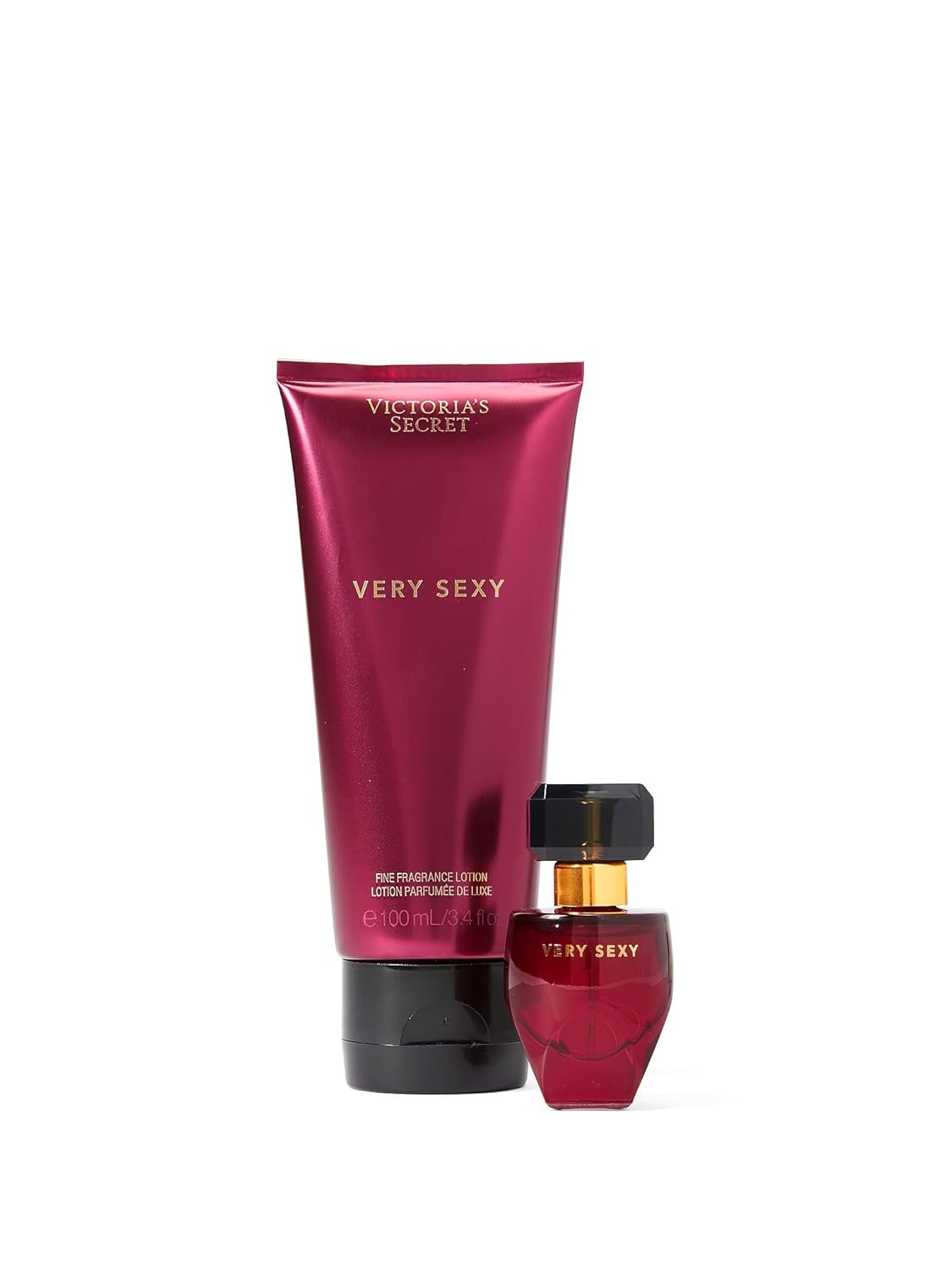 VICTORIAS SECRET Set Mini Perfume & Crema VERY SEXY