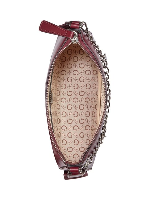 GUESS Bolso Rojo Vino Borgoña