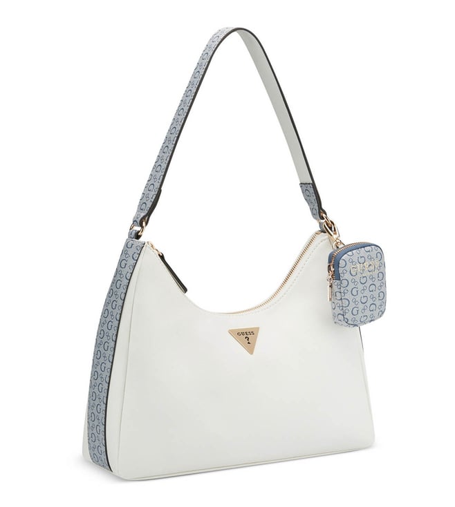GUESS Bolso Blanco de Hombro