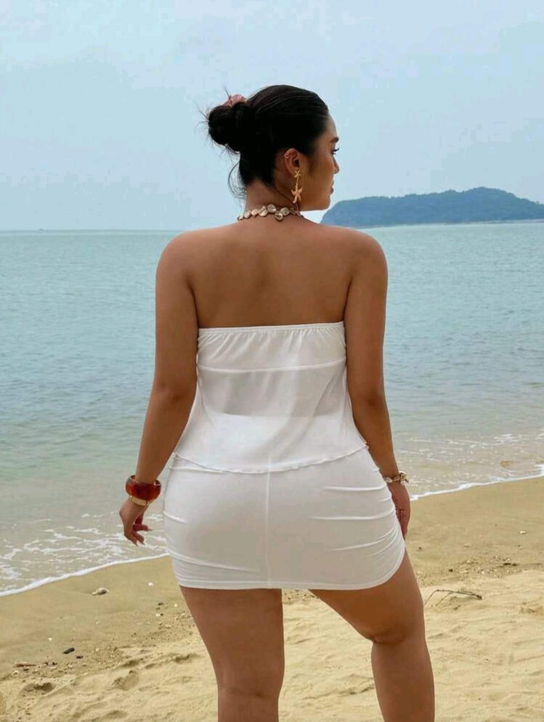 Coordinado Blanco - Stretch - Talla 1XL