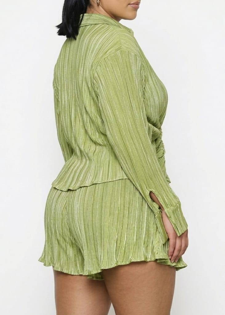 Coordinado Verde - Stretch - Talla XL