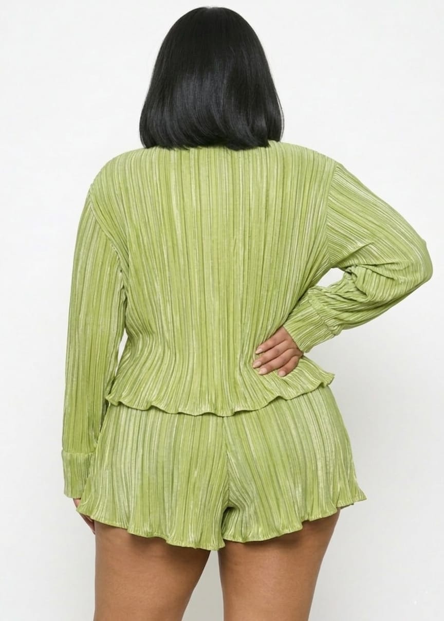 Coordinado Verde - Stretch - Talla XL