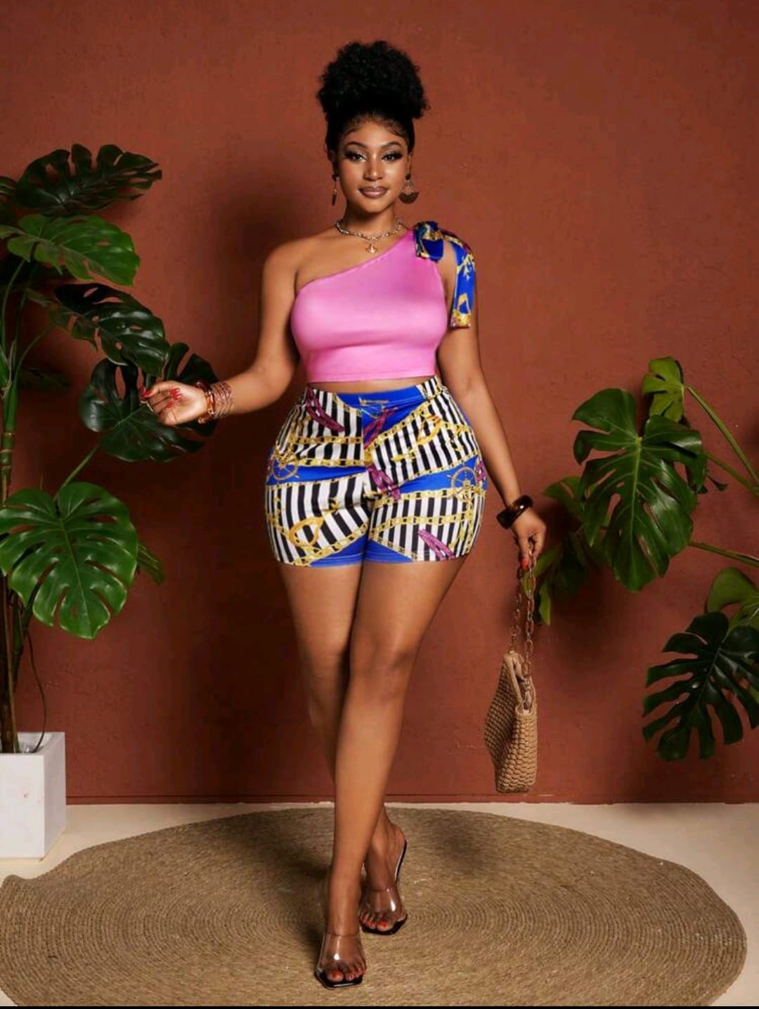 Coordinado de Playa 2 Pzas-  Stretch -  Talla XL
